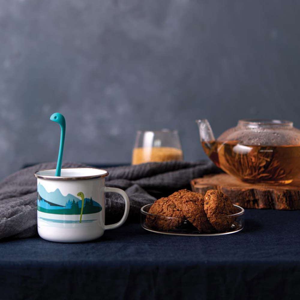 Ototo Design 尼斯湖水怪杯子与茶滤套装/Cup Of Nessie