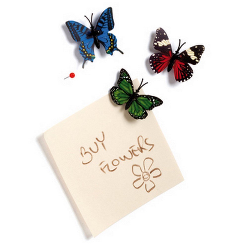 蝴蝶图钉九件组-Butterfly push pins