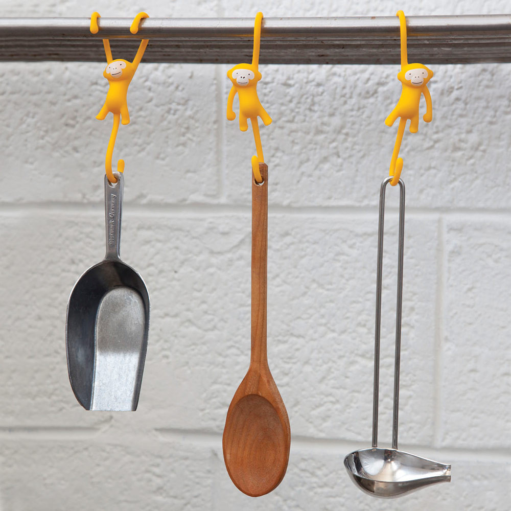 Monkey Business 猴子厨房吊钩/Just hanging kitchen hooks-1