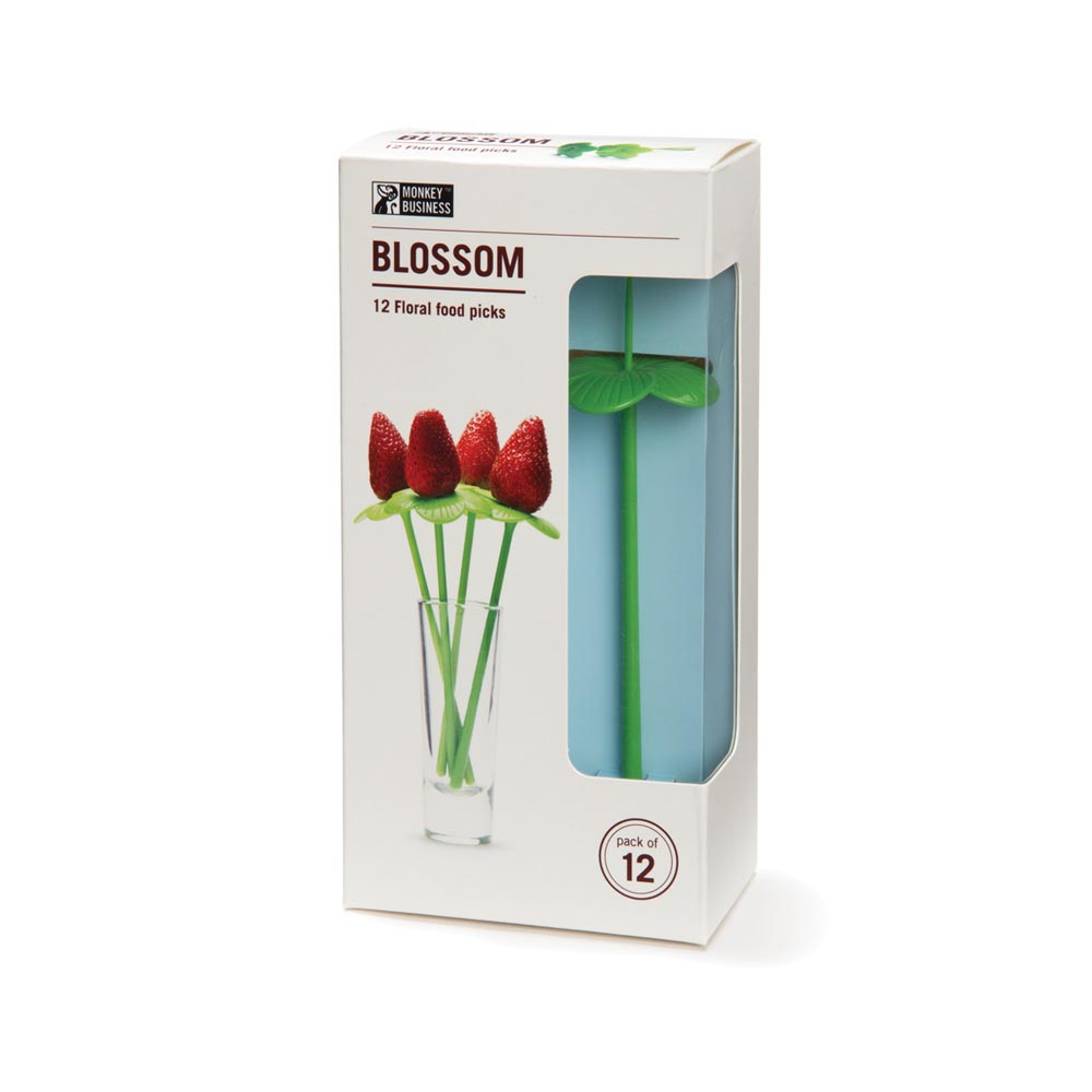 花朵水果签十二件套装/Blossom