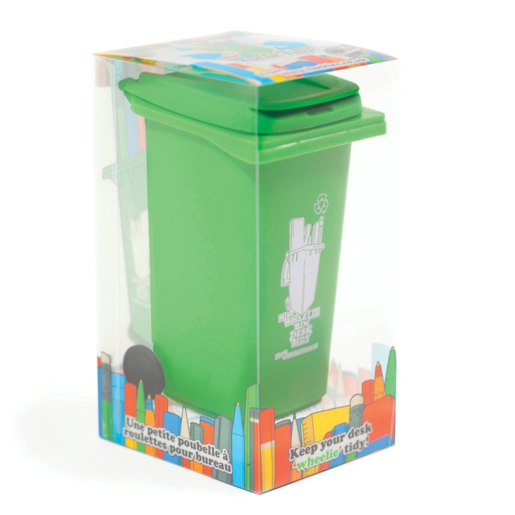 垃圾桶收纳笔筒/Wheelie Bin