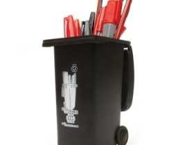 Luckies 创意垃圾桶式笔筒/Wheelie Bin Desk Tidy