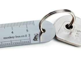 Monkey Business Rule Keyring
