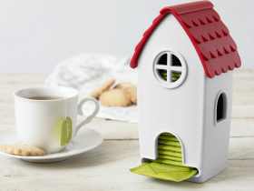 Ototo Design Tea House Tea Bag Dispenser